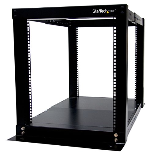 StarTech.com 12U Open Frame Server Rack - 4 Post Adjustable Depth (18.3