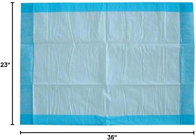 23x36 150ct 3-Layer Lightweight Puppy Training Pads for Dogs up to 30lbs