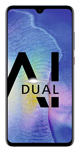 Huawei 51092WYG Mate20 Dual SIM Smartphone Bundle (16, 59 cm (6, 53 Zoll), Künstliche Intelligenz, Leica Triple Kamera, 128 GB interner Speicher, 4 GB RAM, Android 9.0, EMUI 9.0) + gratis Micro USB/U