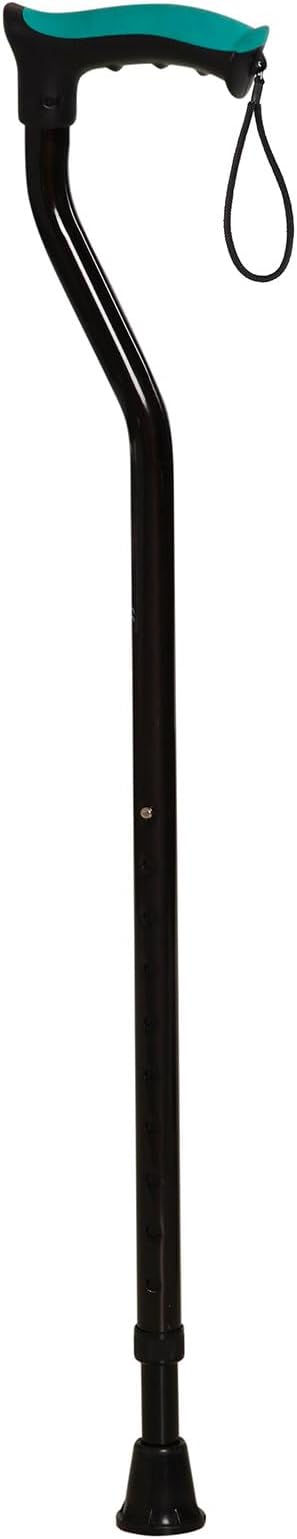 Tynor Walking Stick with Soft Top Handle - Black