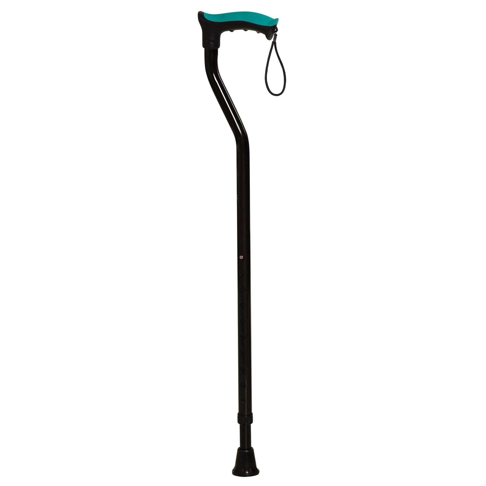Tynor Walking Stick with Soft Top Handle - Black