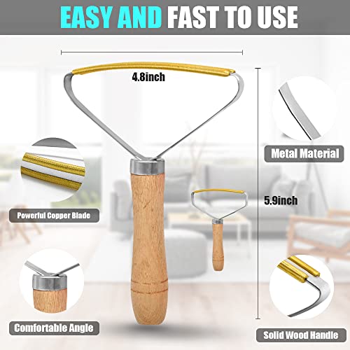 3Pcs Pet Hair Remover, Lint Remover, Carpet Rake, Lint Cleaner Pro, Carpet Scraper, Portable Remover Manual Clothes Cleaning Fuzz Shaver #TOP2