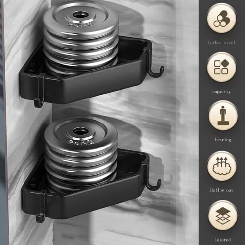 Image of Bathroom Corner Shelves Corner Shelf for Bathroom Wall Bathroom Corner Stand Bathroom Rack Without Drilling Stainless Steel Bathroom Shelf Diamond Shape Organizer(2 pcs)