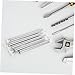ROPCVAX 5Pcs Stainless Steel Trash Can Damper Replacement Soft Closing Tool for Bidirectional Usability Quiet Operation and Enhanced Safety High Traffic Areas