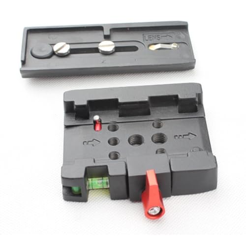 Image of BKN Metal Alloy Universal Quick Release Camera Adapter Mount System - Compatible with DSLR Tripods Benro, Manfrotto & Other Professional Tripods - Includes Slide Plate with 1 /4 inch and 3 /8 inch Screws
