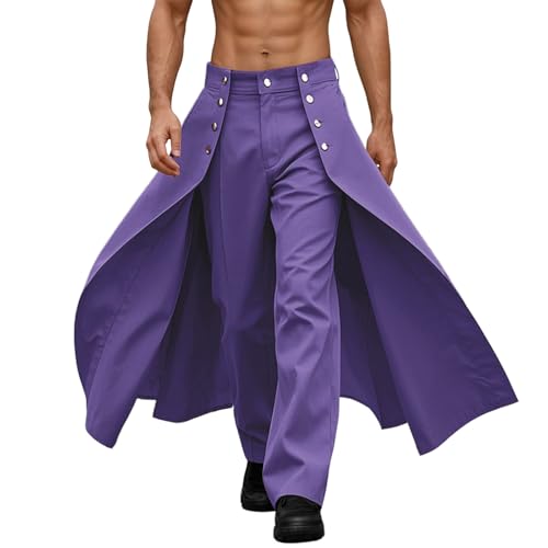 Pantalones de traje para hombre de pierna ancha que ofrecen total comodidad y elegancia casual