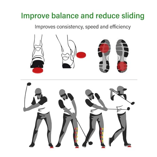 Golf Force Training Pedal Rubber Skill Improvement Control Golf Trainning Aid for Golf Swing