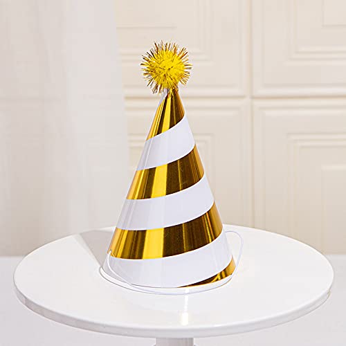 10 stuks verjaardagsfeest decoratie hoeden verjaardag party baby douche foto rekwisieten mooie kegels verjaardag papier… - Image 7