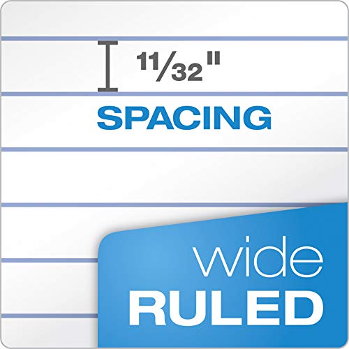Oxford Spiral Notebook 6 Pack, 1 Subject, Wide Ruled Paper, 8 X 10-1/2 Inch, Pastel Pink, Orange, Yellow, Green, Blue And Purple, 70 Sheets (63757) #TOP2