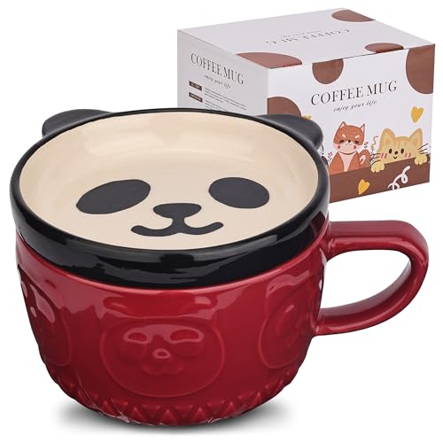 Cute Red Panda Ceramic Tea Mug