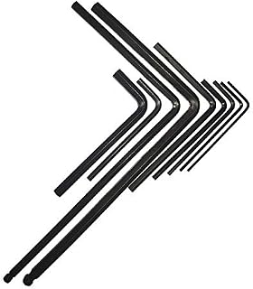 Vencetmat 9Pcs Guitar Allen Wrench Set,Fit for Most Acoustic & Electric Guitar