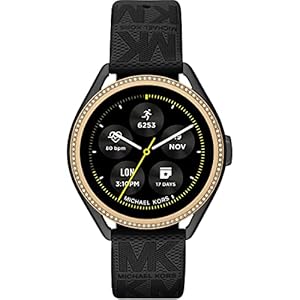 Michael Kors Gen 5E MKGO-smartwatch – Zwart Rubber