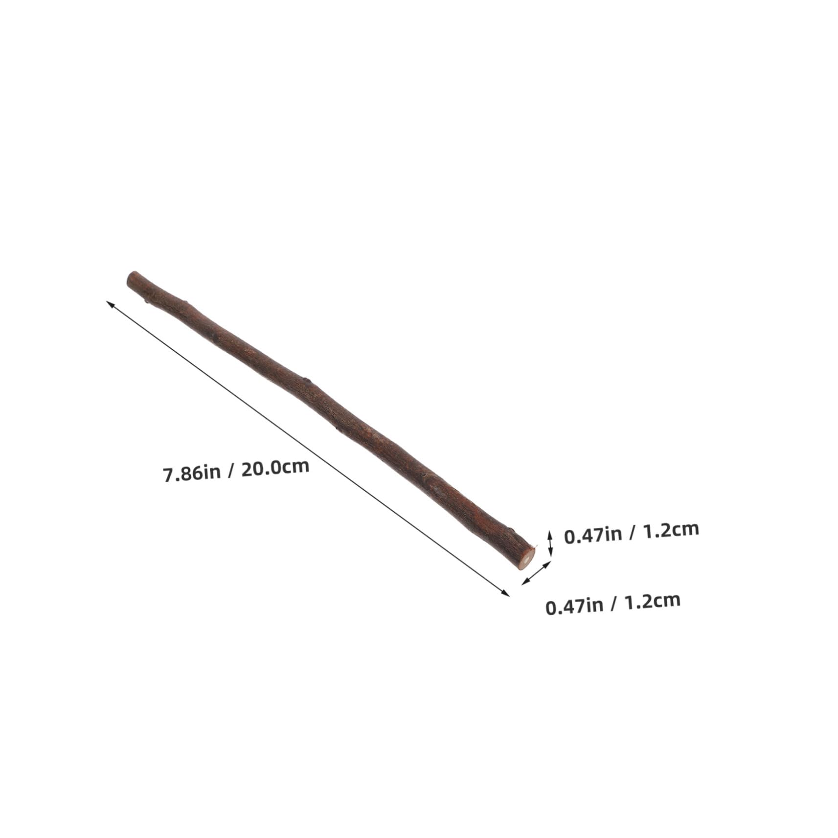 Palitos de Madera Natural Marrón Accesorios Resistentes y Fáciles de Usar 50 para Manualidades Diy para Proyectos Infantiles y Temáticas de Playa