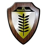 Escudo Escudo/pared escudo de 371 infantería Division Escudo insignias Wh ID infdiv Honor Escudo fuerza matrícula frente oriental WK # # # # # # 15154