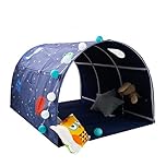 HI SUYI Children's Cabin Bed Tunnel Tent for 90-100cm in Width Loft Bed Bunk Tent,Fabric, Blue, Single