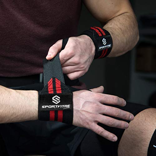 Fasce Per Polsi NetroxSports 45cm - Supporto Per Bodybuilding, Crossfit E Sollevamento Pesi - Foto 2