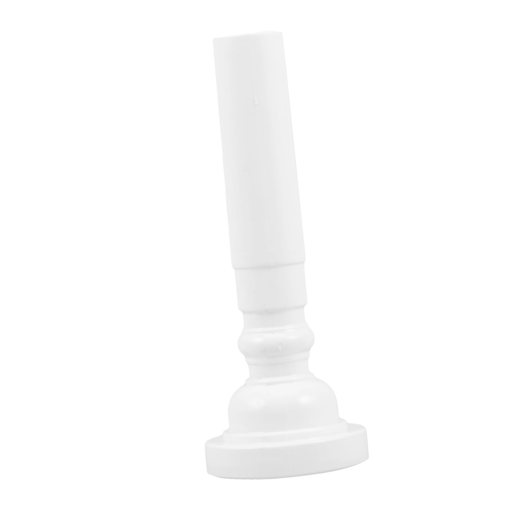 BESPORTBLE Youth Trumpet Mouthpiece Elegant White Finish Portable Design for Beginners Comfortable Playing Experience for Young Musicians for Players