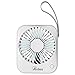 Ardes AR5F03BT TAURO Mini Ventilatore Portatile a Batteria on Presa USB, Maniglia Eco Pelle, Inclinazione Regolabile, Ventilatore Personale 4 Pale Diametro 10 cm