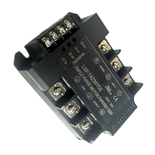 Module de relais statique triphasé pour inversion de marche moteur 60A - 2