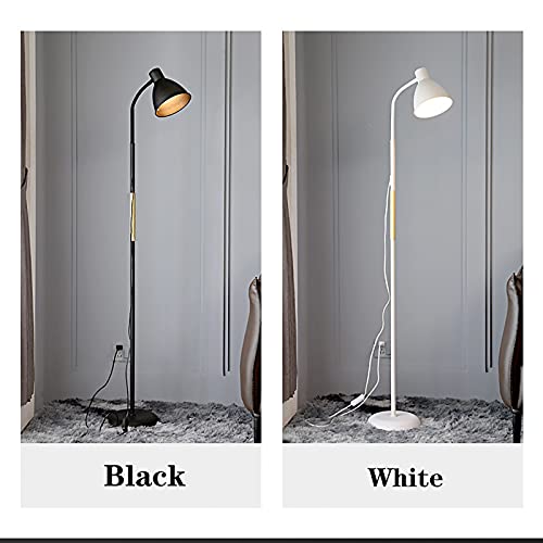 Lámpara de Piso de madera con casquillo E27 para iluminación y decoración del hogar 3