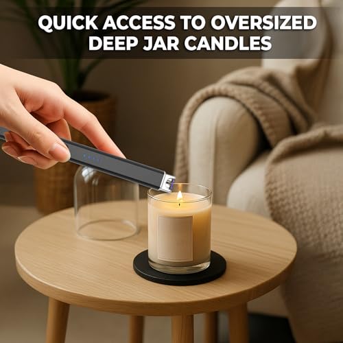 Encendedor eléctrico recargable USB FIGHTSENSE negro miniatura 5