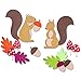 Produktbild Sizzix Set Squirrels by Chapter Sizzx Thinlits Stanzschablonen 8PK Harvest Eichhörnchen von Jennifer Ogborn | 665952 | Kapitel 3 2022, Kunststoff, Multicolour, One Size