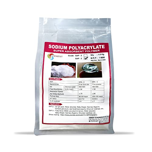 CHEMZEST Sodium Polyacrylate SAP-3