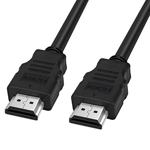Image of High Speed HDMI Cable - Full HD ARC Male to Male 1.5 Meter for Computer, Laptop, TV, Projector and Home Theater (Black)