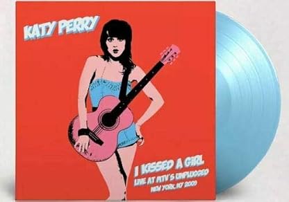 I Kissed A Girl From MTV'S Unplugged - Exclusive Limited Edition Sky Blue Colored Vinyl LP (Only 5000 Copies Pressed Worldwide!) por Katy Perry — capa do álbum