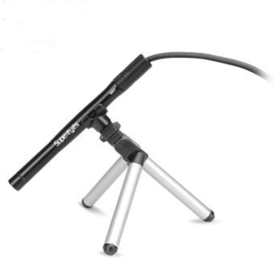USB Digital Microscope Camera 300X Zoom Handheld Endoscope Portable Magnifier Otoscope IP67 Waterproof for Windows, Mac and Linux, 11mm Diameter, B007