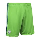 MLS Seattle Sounders Men's Replica Shorts, Large, Rave Green