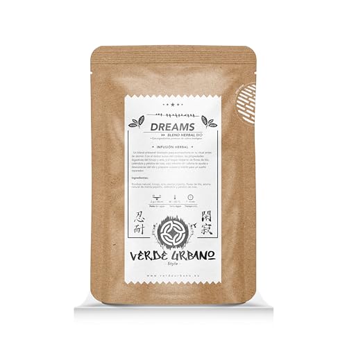 DREAMS | Infusión herbal para mejorar el sueño | 60 g. | Rinde para 30 tazas.
