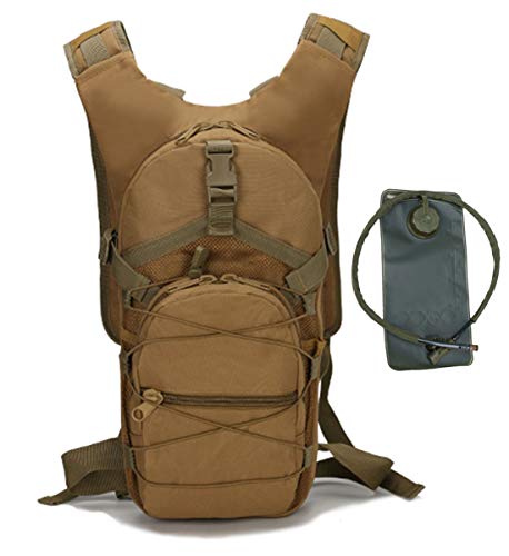 SGOYH Grote Capaciteit Waterdichte Rugzak Hydratatie Bladder Bag Sport met 2.5L Waterzak voor Hardlopen Ski Wandelen Fietsen Bergbeklimmen