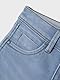 NAME IT Jungen Nkmsilas Slim Dnm L 2272-ax Noos Shorts, Light Blue Denim, 164 EU