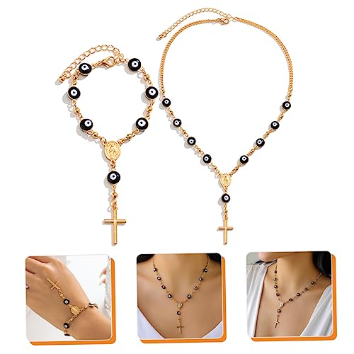 Bracelets croisés pour les femmes et collier réglable anti-glisse - 2