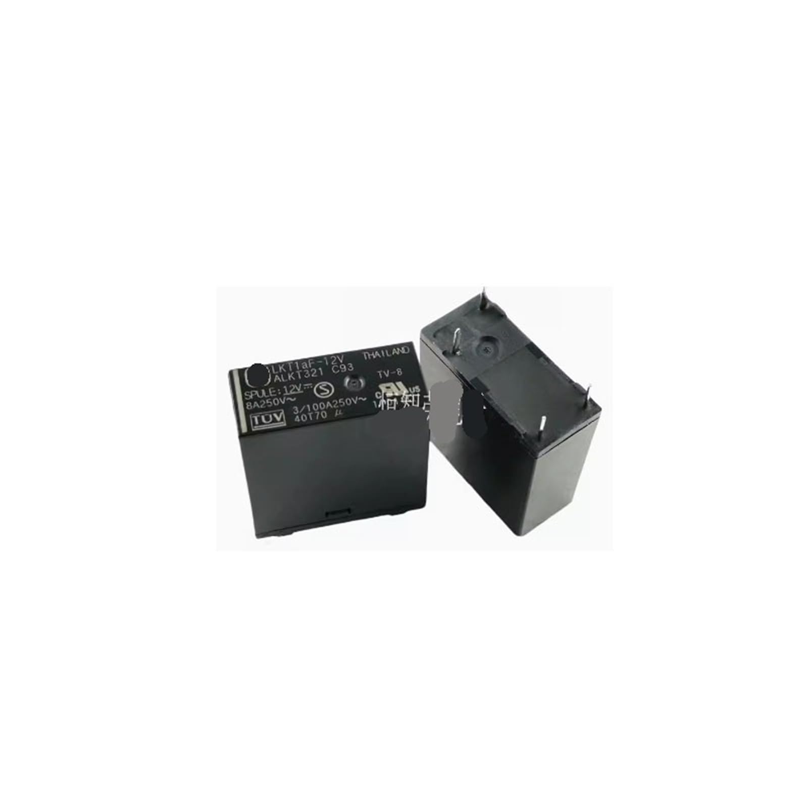 Relais LKT1AF-12V ALKT321 8A avec commutation stable à 4 broches