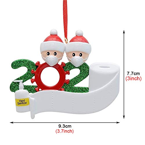 image for ZOESOE Christmas 2020 Hanging Ornaments, Personalized Survivor Family 