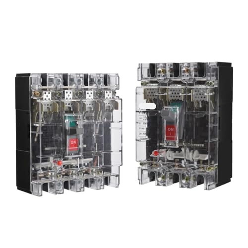 MCCB interruptor de caja moldeada trifásico 4P 160A 400V caja transparente 6