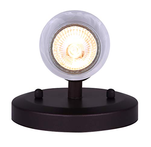 Canarm Ltd. Icw356A01Orb10 James 1 Bulb Ceiling/Wall Light, Oil Rubbed Bronze #TOP6