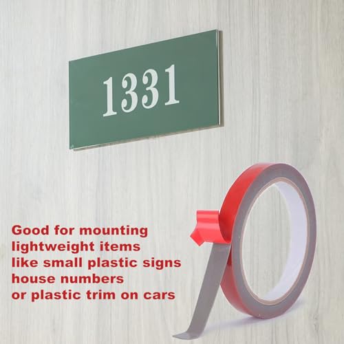 Image of 9.8ft 0.59in Double Sided Tape, Heavy Duty Mounting Tape - Waterproof Strong Adhesive Foam Tape
