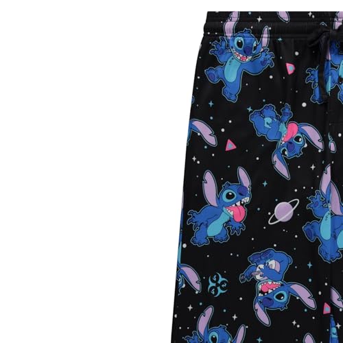 Disney Men’s Pajama Lounge Pants - Comfortable Mickey Mouse Lilo & Stitch and Donald Duck Lounge Sleepwear for Adults3