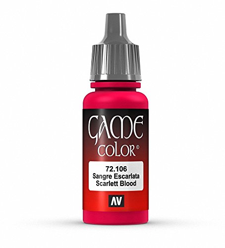 Acrylicos Vallejo Game Color  Scarlett sangre