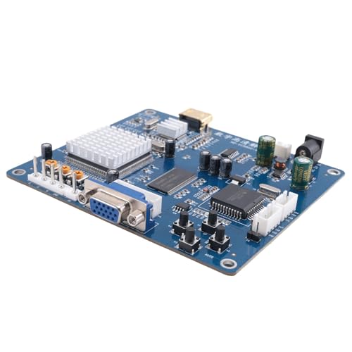 Carte de conversion HD VGA RBGS VC9900 de basse à haute résolution pour écran moderne - 6