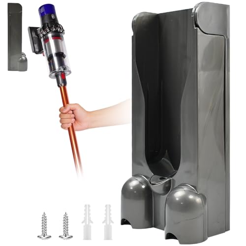 BRRDAQU Support de Station D'accueil pour Aspirateur, Station Murale de Chargement Compatible avec Dyson V11 V15 Aspirateur Adapté Support Pièces de Rechange...