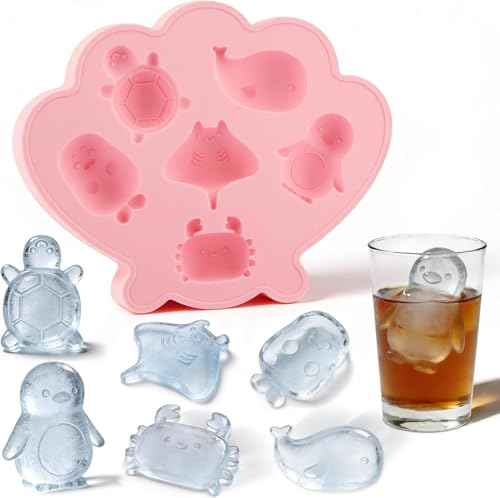 Stampo Ghiaccios, Riutilizzabili Cubetti Ghiaccio Silicone, Stampi per Ghiaccios, Stampi Ghiaccio Silicone, Stampo Cubetti Ghiaccio Silicones per Whisky, Cocktail, Vino, Birra, Gelato (A)