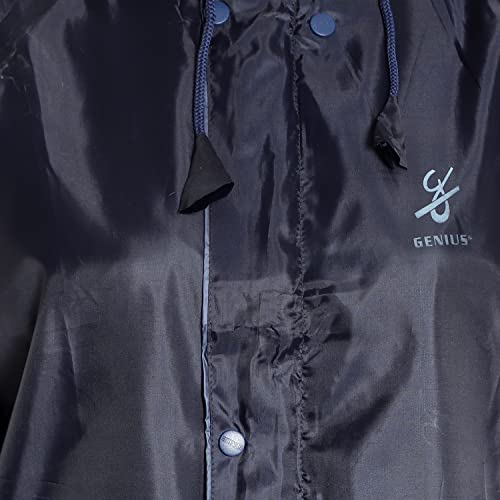 Image of Zacharias Women's Waterproof Reversible Double Layer Solid Raincoat with Pant (RG-2) (Black)