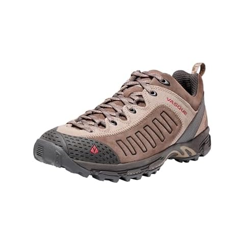 Vasque Men's Juxt Hiking Shoe, Aluminum/Chili Pepper, 8.5 Medium Cover