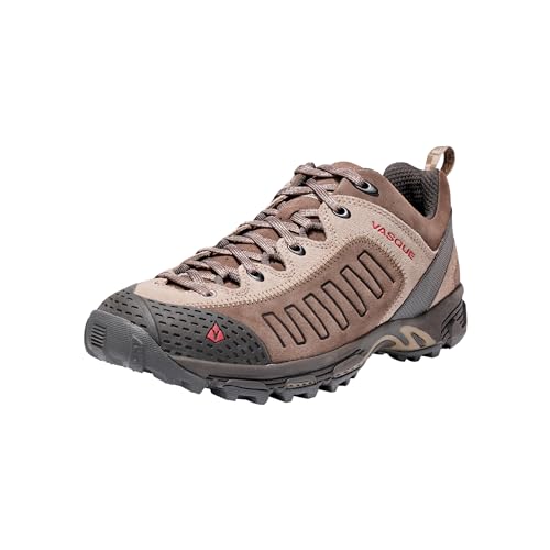 Vasque Men's Juxt Hiking Shoe, Aluminum/Chili Pepper, 15 Medium