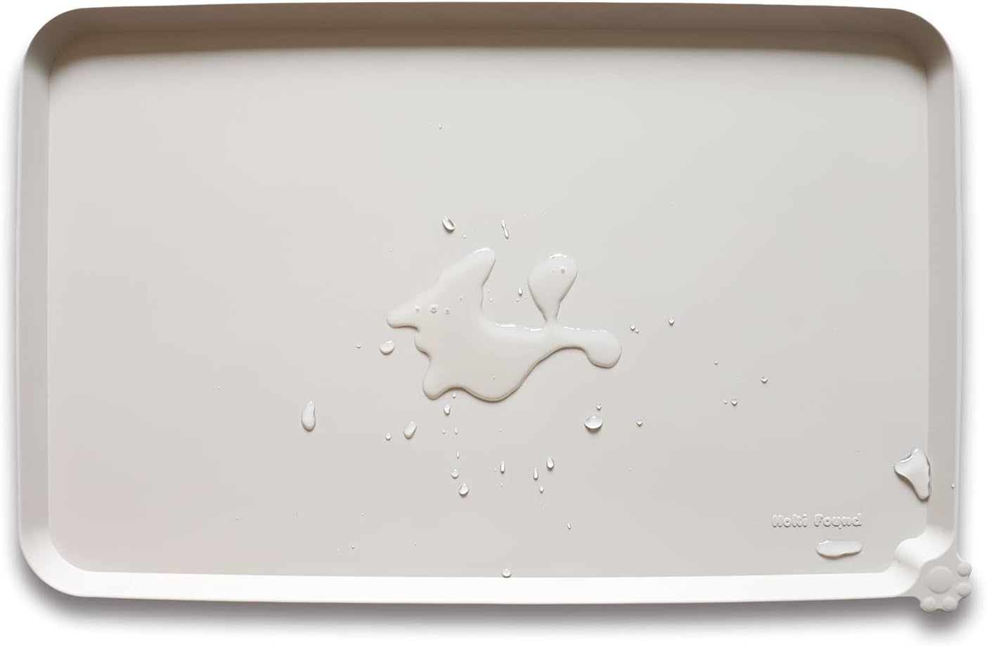 Hoki Found L Silicone Pet Food Mats Tray Non slip Pet Dog