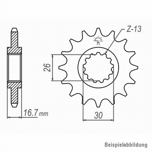 Kettensatz Honda CB 600 Hornet /S (PC34) 98-01, DID VX3 Endlos, Gummiert STEALTH
